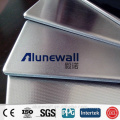 Alunewall plata cepilló el panel compuesto de aluminio ignífugo clase A2 / B1 FR / A2 acp con un ancho máximo de 2 metros